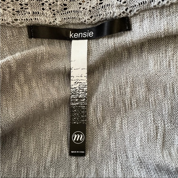 KENSIE Open Knit Shrug Size Medium - Picture 7 of 10
